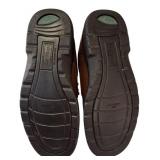 Red Wing | Mens Size 9.5D ( Model 8659)-Brown Leather Moc Toe Safety Steel Oil Resistant Shoe Red Wing | Mens Size 9.5D ( Model 8659)-Brown Leather Moc Toe Safety Steel Oil Resistant Shoe