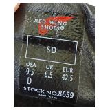 Red Wing | Mens Size 9.5D ( Model 8659)-Brown Leather Moc Toe Safety Steel Oil Resistant Shoe Red Wing | Mens Size 9.5D ( Model 8659)-Brown Leather Moc Toe Safety Steel Oil Resistant Shoe