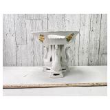 Porcelain Bird Bath/Planter Porcelain Bird Bath/Planter
