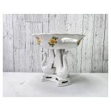 Porcelain Bird Bath/Planter Porcelain Bird Bath/Planter