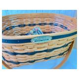 Longaberger Tradition 1995 Collection Woven Basket With Box Longaberger Tradition 1995 Collection Woven Basket With Box