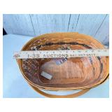 Longaberger Tradition 1995 Collection Woven Basket With Box Longaberger Tradition 1995 Collection Woven Basket With Box