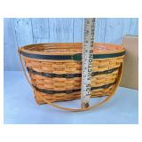 Longaberger Tradition 1995 Collection Woven Basket With Box Longaberger Tradition 1995 Collection Woven Basket With Box