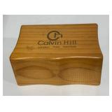 Calvin Hill Quartz His-and-Hers Watch Set With Wooden Case Calvin Hill Quartz His-and-Hers Watch Set With Wooden Case