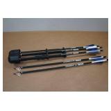 *5* 20" Carbon Express Crossbow Bolts with Helix Broad Heads & Quiver *5* 20" Carbon Express Crossbow Bolts with Helix Broad Heads & Quiver