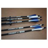 *5* 20" Carbon Express Crossbow Bolts with Helix Broad Heads & Quiver *5* 20" Carbon Express Crossbow Bolts with Helix Broad Heads & Quiver
