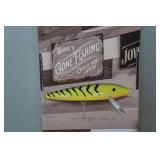 Rapala Oversized Fishing Lure Wall Décor Rapala Oversized Fishing Lure Wall Décor