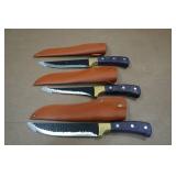 Viking Knife Co 3-Piece Fillet/Boning/Chef Knife Set