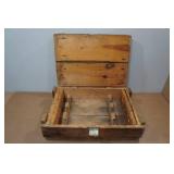 Vietnam War Wood Cannon Mortar Crate