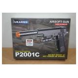 UKArms P2001C Spring Powered Airsoft Gun with Laser