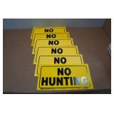 *6* "No Hunting" Warning Signs