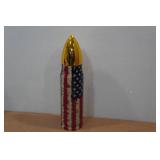 Bullet Shaped USA Flag Themed Thermos