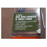 Ozark Trail 2-Piece Hot Dog Cooker & Grill Fork