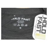 *2* Hold Fast T-Shirts with Cabin Themed Pillows - Medium & Small *2* Hold Fast T-Shirts with Cabin Themed Pillows - Medium & Small