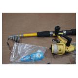 Telescoping Fishing Pole with Assorted Lures Telescoping Fishing Pole with Assorted Lures