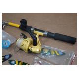 Telescoping Fishing Pole with Assorted Lures Telescoping Fishing Pole with Assorted Lures