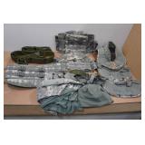 Assorted Military Gear - Tactical Vest Collars, Waistbelt, Belts Assorted Military Gear - Tactical Vest Collars, Waistbelt, Belts
