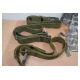 Assorted Military Gear - Tactical Vest Collars, Waistbelt, Belts Assorted Military Gear - Tactical Vest Collars, Waistbelt, Belts