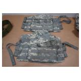 Assorted Military Gear - Tactical Vest Collars, Waistbelt, Belts Assorted Military Gear - Tactical Vest Collars, Waistbelt, Belts