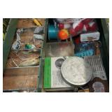 Vintage Walton Grip Loc Tackle Box with Assorted Tackle Vintage Walton Grip Loc Tackle Box with Assorted Tackle