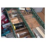 Vintage Walton Grip Loc Tackle Box with Assorted Tackle Vintage Walton Grip Loc Tackle Box with Assorted Tackle