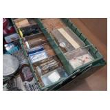 Vintage Walton Grip Loc Tackle Box with Assorted Tackle Vintage Walton Grip Loc Tackle Box with Assorted Tackle