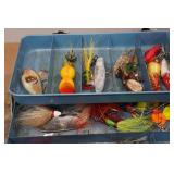 Vintage Sport King Tackle Box with Assorted Tackle Vintage Sport King Tackle Box with Assorted Tackle
