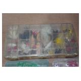 Vintage Sport King Tackle Box with Assorted Tackle Vintage Sport King Tackle Box with Assorted Tackle