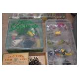 Vintage Sport King Tackle Box with Assorted Tackle Vintage Sport King Tackle Box with Assorted Tackle