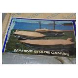 Marine Grade Canvas V-Hull O/B Boat Cover Marine Grade Canvas V-Hull O/B Boat Cover
