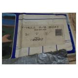 Marine Grade Canvas V-Hull O/B Boat Cover Marine Grade Canvas V-Hull O/B Boat Cover