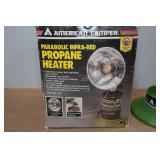 American Camper Parabolic Infared Propane Heater American Camper Parabolic Infared Propane Heater