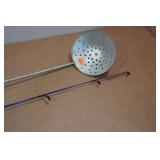 *2* Ice Fishing Poles and Scoop *2* Ice Fishing Poles and Scoop