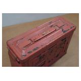 Vintage Metal Ammo Can Vintage Metal Ammo Can