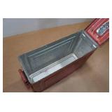 Vintage Metal Ammo Can Vintage Metal Ammo Can