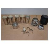 Assorted Metal Camping Cookware Assorted Metal Camping Cookware