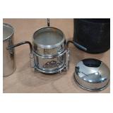 Assorted Metal Camping Cookware Assorted Metal Camping Cookware