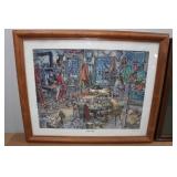 *2* Vintage Framed Prints *2* Vintage Framed Prints
