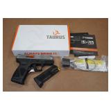 NEW Taurus G3C 9mm Semi-Auto Pistol - 2 Magazines NEW Taurus G3C 9mm Semi-Auto Pistol - 2 Magazines