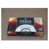 50 Federal Premium LE .380 Auto 99 Gr HST Ammo 50 Federal Premium LE .380 Auto 99 Gr HST Ammo