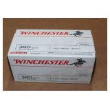 100 Winchester .380 Auto 95 Gr FMJ Ammo 100 Winchester .380 Auto 95 Gr FMJ Ammo