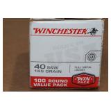 46 Winchester .40 S&W 165 Gr FMJ Ammo 46 Winchester .40 S&W 165 Gr FMJ Ammo