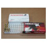 50 Winchester .40 S&W 180 Gr JHP Ammo - Plus 12 American Eagle 165 Gr FMJ 50 Winchester .40 S&W 180 Gr JHP Ammo - Plus 12 American Eagle 165 Gr FMJ