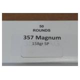 50 .357 Magnum 158 Gr SP Ammo 50 .357 Magnum 158 Gr SP Ammo