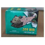 20 Brown Bear .308 Win 140 Gr SP Steel Case Ammo 20 Brown Bear .308 Win 140 Gr SP Steel Case Ammo