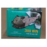20 Brown Bear .308 Win 140 Gr SP Steel Case Ammo 20 Brown Bear .308 Win 140 Gr SP Steel Case Ammo