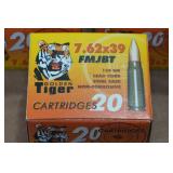 60 Golden Tiger 7.62 x 39mm 124 Gr FMJ BT Steel Case Ammo 60 Golden Tiger 7.62 x 39mm 124 Gr FMJ BT Steel Case Ammo