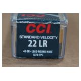 100 CCI .22 LR 40 Gr LRN Ammo 100 CCI .22 LR 40 Gr LRN Ammo