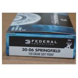 20 Federal Power Shok .30-06 Sprg 150 Gr SP Ammo 20 Federal Power Shok .30-06 Sprg 150 Gr SP Ammo