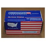 50 Ultramax .223 Rem FMJ Ammo 50 Ultramax .223 Rem FMJ Ammo
